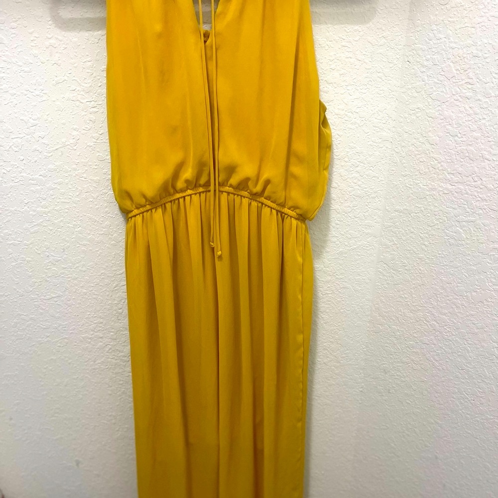 🌸 Sunshine Yellow Maxi Dress✨Flowy & Chic – L - Picture 5 of 7